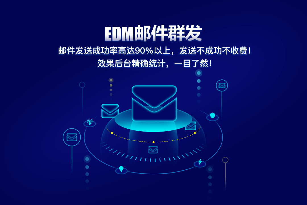 赋能企业高效精准的EDM邮件群发推广